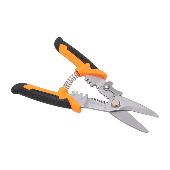 Wire Stripper, Curved Blade Cable Cutter Saw Teeth Design for Repair 120-6280