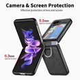 thumbnail image 2 of for Samsung Galaxy Z Flip 6 Case with Ring, Shockproof Thin Slim PC Protective Phone Case for Galaxy Z Flip 6 5G 2024, 2 of 5