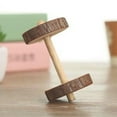 thumbnail image 6 of Dailihome Hamster Chew Toys Natural Pine Wood Small Animal Exercise Toy with Bell Roller for Guinea Pigs Rats Chinchillas Bunny, 6 of 6
