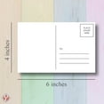 Bulk Pack of 50, 4x6 Plain White Mailable USPS Compliant Postcards on