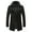 黑色, variant on Men's Business Woolen Coat Fashion Double Collar Mid-length Woolen Jacket For Autumn/ Winter