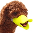 thumbnail image 5 of Dog Muzzle for Small Dogs with Soft Silicone Rubber and Adjustable Straps, Anti-Chew Dog Mouth Guard for Grooming and Vet Visit, Quick Release Pet Face Mask As Christmas Gift for, 5 of 8