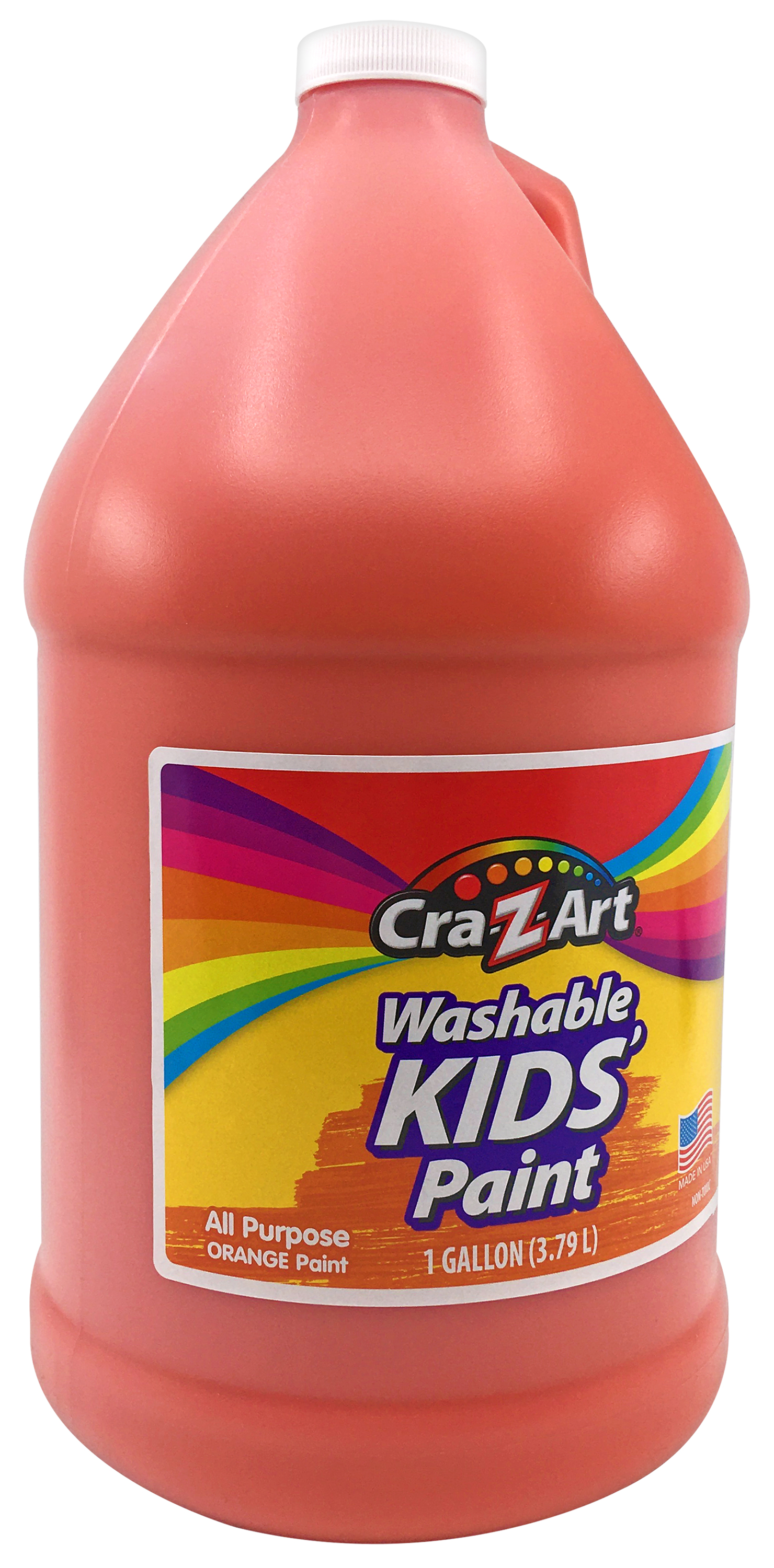 Cra-Z-Art Washable Poster Paint Orange 1 Gallon