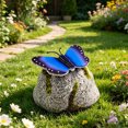 thumbnail image 6 of Illuminated Garden Light Outdoor Solar Powered Turtle Figurine Pathway Patio Yard Lawn Decor Colorful LED Statue Ornament, 6 of 7