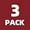 3 Pack Server Apron- Wine Red, variant on NestE Aprons with 4 Pockets (Available in 3 Pack / 7 Pack) 23.5'' X 11.5''