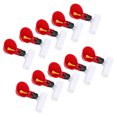thumbnail image 4 of 10 bebederos automáticos para pollos, de 1/2 pulgada, en forma de T, para aves de corral y gallinas, color rojo, 4 of 14