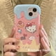 thumbnail image 3 of Funda De Teléfono De Gato KT Rosa De Dibujos Animados Para iphone14promax/13/12/11/XR/XS/XSMAX/7/8PLUS-DINUO, 3 of 4