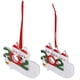 thumbnail image 5 of Adornos personalizados, 2 piezas de adornos navideños personalizados para miembros de la familia, colgantes para árbol de Navidad, estándares líderes en la industria, 5 of 12