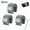 3pcs Gray, variant on New 3/5/10pcs Aluminum Alloy Window Lock Stopper Sliding Door Window Limiter Sliding Sash Stopper Anti-theft Child Safety Locks