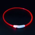 thumbnail image 1 of Collar para perros LED brillar recargable por USB visible a 50 metros Electrónica, 1 of 5