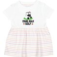 thumbnail image 3 of Inktastic Crawl Walk Golf Future Golfer Girls Baby Dress, 3 of 5