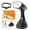 Black, variant on LOHEER Steamer for Clothes, 1350W Portable Handheld Garment Steamer, 400ml Water Tank, White/Black