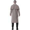thumbnail image 5 of Disfraces de Halloween 2024 Disfraz de Sherlock Holmes para hombre adulto, talla M-XL, 5 of 5