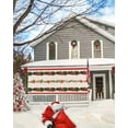 thumbnail image 5 of Christmas Garage Door Banner Cover 6 x 13 ft, Christmas Garland Decoration Christmas Garage Door Decorations Holiday Christmas Backdrop Decor for Winter New Year Xmas Party, 5 of 6