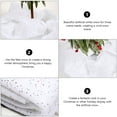 thumbnail image 3 of Raindrops 1 Sheet Christmas Fake Snow Carpet Artificial Snow Christmas Snow Prop (White), 3 of 7