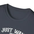 thumbnail image 3 of I Just Want to Smoke Cigars And Play Golf Funny Dad Father Unisex T-Shirt, 3 of 4