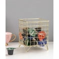 thumbnail image 2 of Coffee Pod Basket Metal Coffee Capsule Holder, Large Capacity Coffee Pod Stand, Kitchen Counter Storage Rack for Pantry, Office and Cafe, 2 of 7