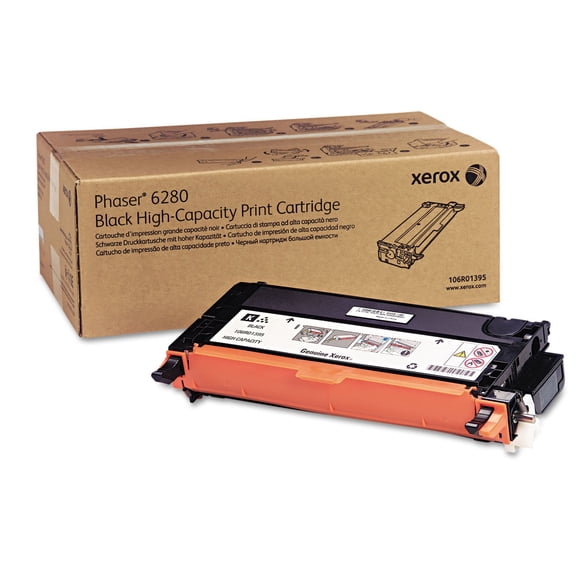 Tóner Negro de Alta Capacidad para Xerox Phaser 6280