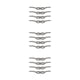thumbnail image 3 of Speravity Abrazadera de cuerda de amarre para barcos, ganchos de asta de bandera de acero inoxidable 316, herrajes de lona extraíbles, cuerda de Type2 NO2, 3 of 6