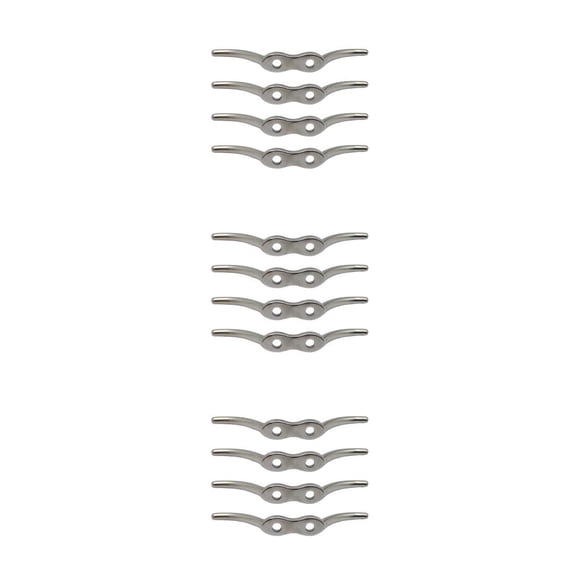 Scienceny Cuerda de amarre para barcos, ganchos para asta de bandera, accesorios de fijación, 4 pulgadas, 4 Uds. Type1 NO1