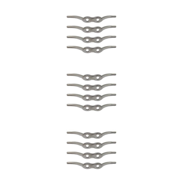 Speravity Cuerda de amarre para barcos, ganchos para asta de bandera, fijación portátil, 4 pulgadas, 4 Uds. Type2 NO2