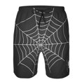 thumbnail image 3 of Salouo A Web With A Spider Pattern Swim Trunks for Men,Men's Hawaiian Bathing Suit Swimsuits Quick Dry Swimming Board Shorts Beach Shorts with Pockets-Medium, 3 of 6