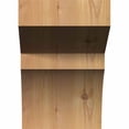 thumbnail image 2 of 4"W x 6"D x 6"H Mediterranean Rough Sawn Corbel, Western Red Cedar, 2 of 9