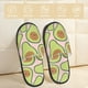 thumbnail image 2 of Fotbe Cute Avocado Pantuflas Peludas para Mujer con Estampado, Zapatillas de Peluche, Zapatos de Invierno para Casa, Uso Interior y Exterior-Large, 2 of 8