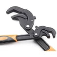 thumbnail image 3 of HUGFEGWE Universal Adjustable Wrench Quick Snap and Grip Spanner Pipe Wrenches Multi-function for Opening Filter Length 10 Inch U2536-15956, 3 of 8