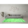 thumbnail image 3 of Ahgly Company Indoor Rectangle Oriental Green Industrial Area Rugs, 7' x 10', 3 of 4