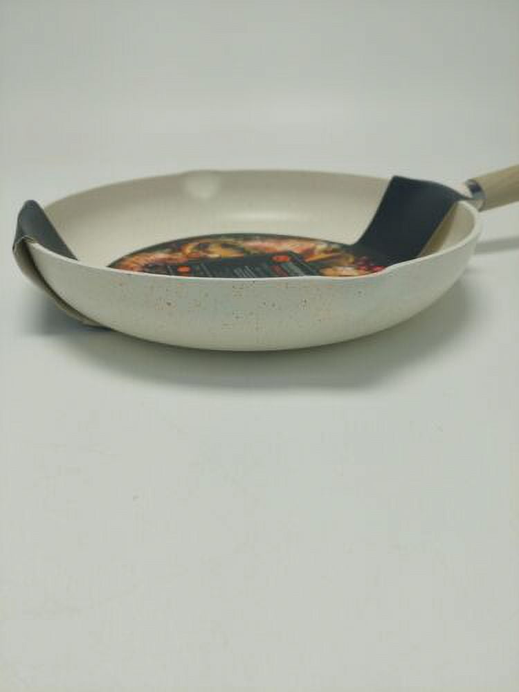 Masterclass Premium Cookware 11" Heavy Duty Skillet Frying Pan Non-Stick - Beige