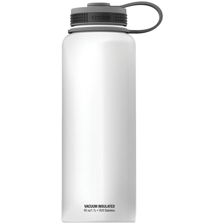White Skinny Mini Flask