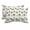 Sage, White, Gray, variant on Tropical Palm Trees Outdoor Pillows for Chaise Lounge Chair Beach Headrest Pillow Set of 2 Waterproof Lumbar Pillows with Insert&Strap Summer Vintage Botanical Watercolor Pool Pillow 12"x20"
