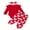 Red, variant on Elippeo Baby Girls Valentine's Day Outfit Ruffles Long Sleeves Romper and Heart Print Pants with Belt Headband Set Cute Clothes 3 6 12 18 24 Months