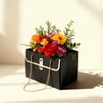 thumbnail image 2 of Unique Bargains 1 Pc Gift Bags Rectangular Gift Packaging Black, 2 of 5