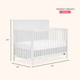 thumbnail image 2 of Dream On Me Dillian 3 in 1 Convertible Crib, White, 2 of 10