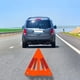 thumbnail image 1 of Letrero poligonal reflectante de advertencia de emergencia en carretera | Triángulo de seguridad plegable del maletero de PVC rojo | Alerta de peligro de avería del automóvil | Kit de viaje portátil, 1 of 5
