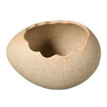 unbranded Broken Egg Bowl Ceramic Bowl Dessert Bowl Ice Cream Bowl 220ml Decorative Bowl Food Bowl For Serving Desserts Snack Easter Birthday Party Table Decor