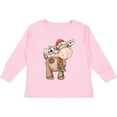 thumbnail image 3 of Inktastic Christmas Molly Moose Boys or Girls Long Sleeve Toddler T-Shirt, 3 of 5
