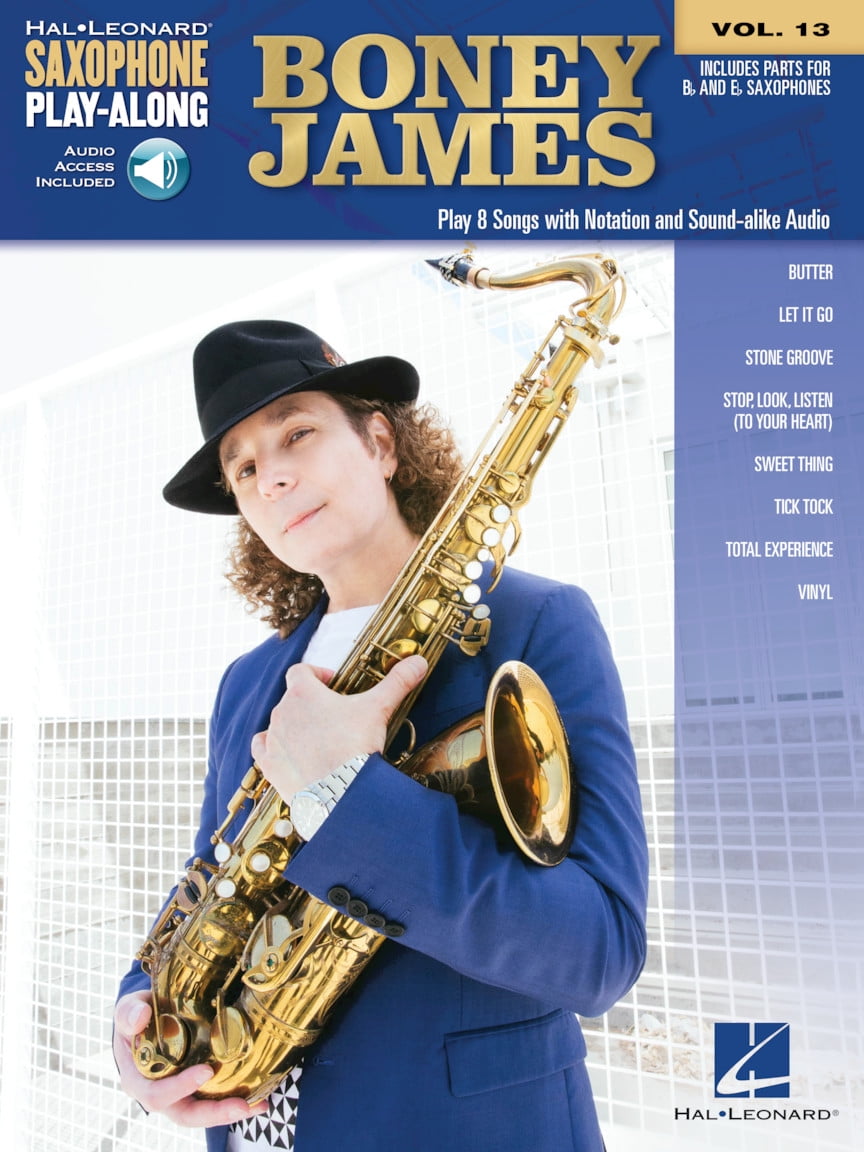 Credential Gensidig erstatte Hal Leonard Boney James Saxophone Play-Along Volume 13 -Audio Online -  Walmart.com