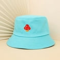 thumbnail image 2 of YOUI-GIFTS Bucket Hat Unisex Mushroom Summer Beach Sun Cap for Child Adult Cotton Packable Reversible Print Travel Headwear, 2 of 5