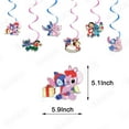 thumbnail image 4 of Cartoon Birthday Party Decorations Set Include Happy Birthday Banner, Latex Balloons, Hanging Swirls,Cake Topper,Cupcake Toppers Baby Shower Birthday Party Supplies Party Favor, 4 of 5