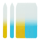 thumbnail image 1 of Juego de 20 limas de uñas profesionales de cristal, Color arcoíris degradado para manicura, para pulir uñas, 1 of 5