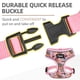 thumbnail image 4 of Juego de arneses para perros PUPTECK Christmas Pink S 30-46 cm, 4 of 6