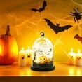 thumbnail image 5 of DVKOVI Halloween LED Glowing Light On Plastic Base Indoor Tabletop Decorations for Mantel Shelf Desk A One Size, 5 of 6