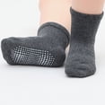 thumbnail image 4 of HCNTES Toddler Cotton Socks Set Kids Boy Girl Socks Set Solid Color Non Slip Grip Crew Socks Set Spring Summer Socks for Children 1T 2T 3T 4T 5T 6T 7T(X01-H,5-7 Years), 4 of 7