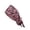 Hot Pink, variant on LNZGNM Halloween Women's Scrub Caps, Twist Knot Head Wrap, with Floral Applique, Stretchy and Easy for Everyday Style, Bad Hair Days, and Casual Wear,Purple(One Size)