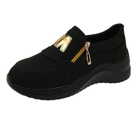 

Sports Single Shoes Female Comfortable Material For Women Black 35