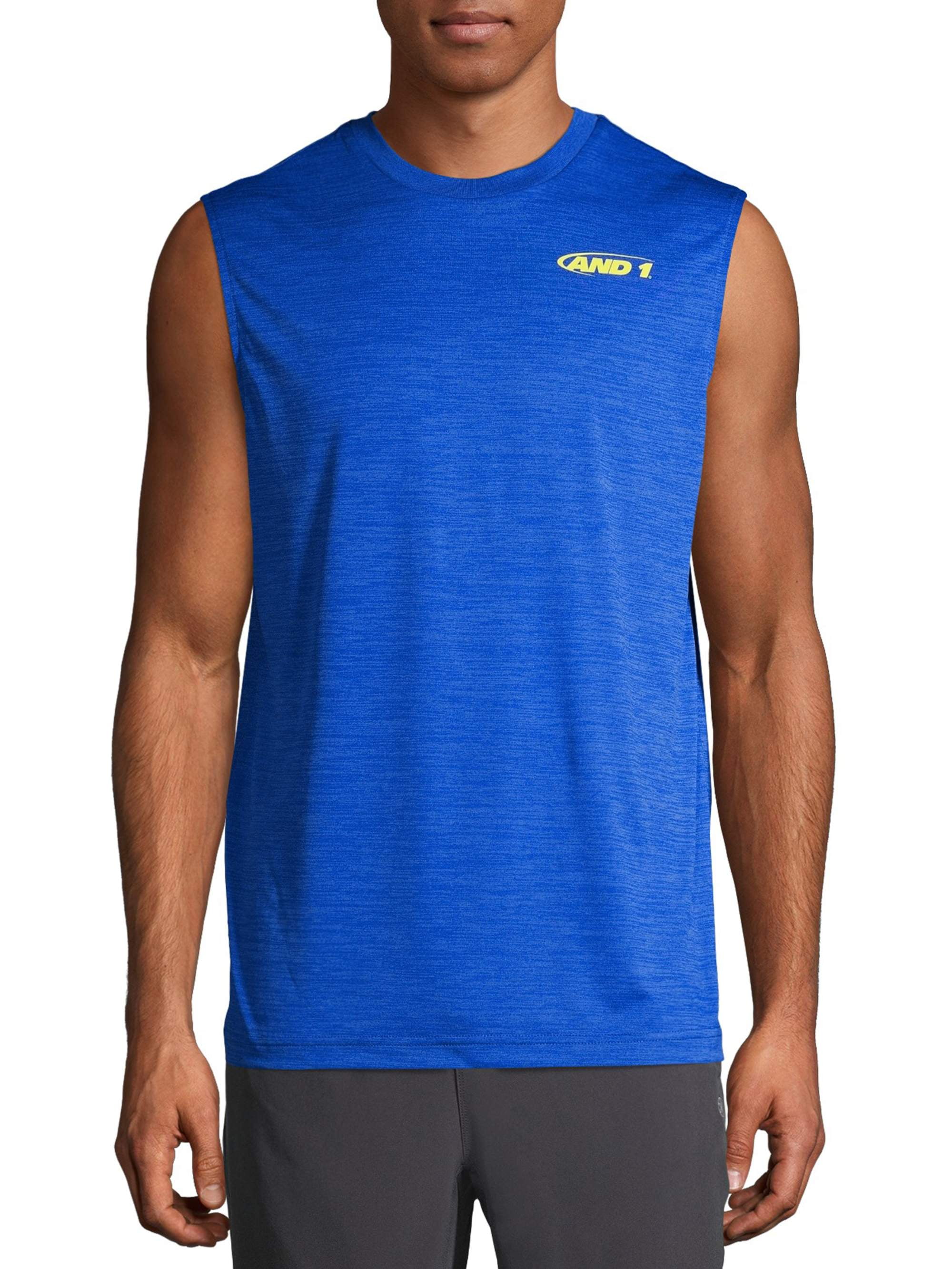 AND1 Men's Asphalt Sleeveless Muscle Tank Top, up to 2XL - Walmart.com