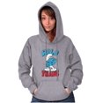 thumbnail image 4 of Hefty Smurf Tattooed Wild Thing Funny Hoodie Sweatshirt Women Men Brisco Brands S, 4 of 6